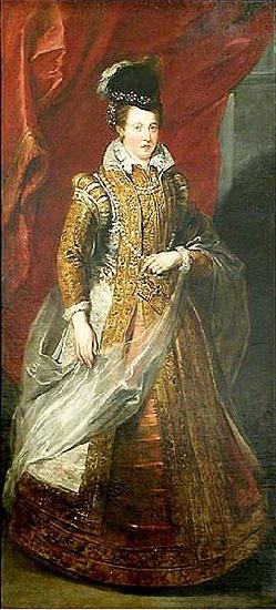 Peter Paul Rubens Portrait of Johanna of Austria oil painting image